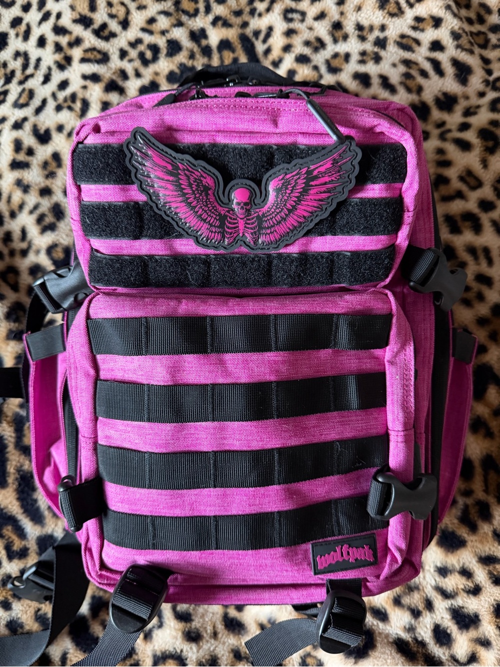 WOLFpak Pink Deathwing 25L Backpack.  Like NEW
